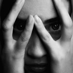 fingers and face
